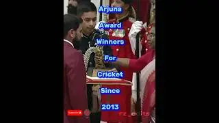 Arjuna Award Winners For Cricket Since 2013 🏆 #arjuna #awards #cricket #trending #viral #shorts
