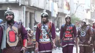 موكب ولاية علي تشبيه وصول الجيش الاموي 5محرم 1446