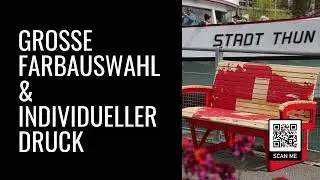 Werbeb&auml;nke aus Metall &ndash; individuell bedruckbar und langlebig