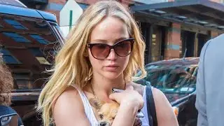 🐶😱 Jennifer Lawrence Gave Up Her Dog After Son Was Bit!?!