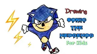 How to Draw Sonic the Hedgehog | Easy Drawing Tutorial for Kids | Draw With Artotle | Super Sonic