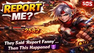 They Called Me NOOB Fanny&hellip; 13 Kills Later They Regretted It 😈 | MLBB