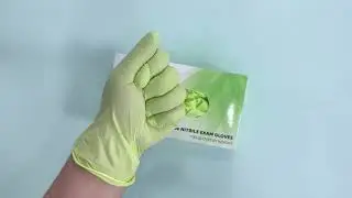 FINITEX 3.2 Mil Green Nitrile Gloves &ndash; (XS-XL) | 100 Gloves/Box #finitex #nitrilegloves