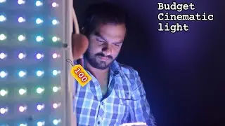 Best RGB light under 100[Budget❌ Cinematic✅🔥]#cinematic #budget #rgblighting #youtube #new #setup 