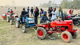 Our Eicher Tractor are Trapped in Mud and Dragged on the Sonalika and Mahindra Tractor | Tractor