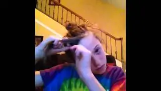 How to do a messed up bun
