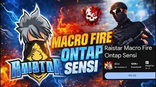 Raistar Macro fire tap sensi 😱||  how to use raistar macro and download free 🤔