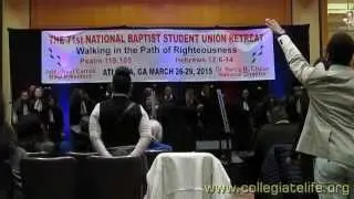 Prairie View A&M University BSM @ The National Baptist Student Union Retreat 2015