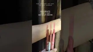 Mila Beaute Matte Lip Crayon #youtubeshorts #lipstick #shorts #milabeaute #crayon #youtube #yt