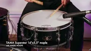 ANGEL HOOPS comparison test / TAMA Superstar 14