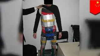iPhone 6 China: man straps 94 phones to body, stopped by border customs