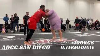 The HEAVIEST jiujitsu match of all time over 700 pounds (317KG) | ADCC San Diego Match 2