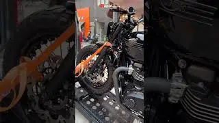 Epic Black Motorcycle Roars to Life from Enclosed Trailer!