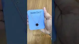Elegant Anti-Tarnish Clover Pendant for Daily Wear | Hypoallergenic Necklace #shorts #rosvint