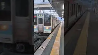 211系普通松本行上諏訪駅入線