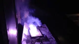 Purple fire composition