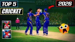 Top 5 Best Cricket Games for Android (Better Than Real Cricket?) 😱