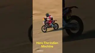 Hero The Indian Machine #heromotocorp #dakar #racing #car #shorts #shortvideo #dakardesertrally