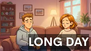 Feeling Tired Today | Easy English Conversation (A1&ndash;A2)