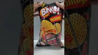 Bingo Hashtags Chips Hot & Spicy Korean Style Unpacking and Review
