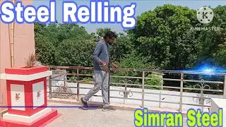 Steel Relling & Balcony||sidhi|| steel sidhi||Steel||Glass Relling||@amandasteele @Simransteel6770