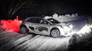 Test Rallye Monte Carlo 2025 | Josh McErlean & Eoin Treacy | Ford Puma Rally1