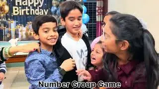 Number Group Game at the birthday party was super fun 🎉Kids enjoyed it fully &mdash; full-on masti, 