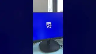 Philips Monitor start up