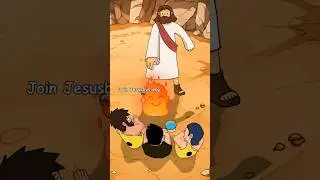 ⚡ Jesus Brings Fire to the Stone Age 🔥 #jesus #jesusbys #christianmusic