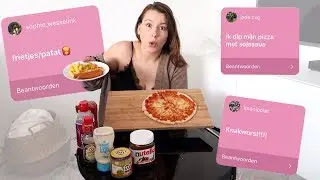 RARE PIZZA TOPPINGS MUKBANG 🥴🍕 ✰ All About Leonie