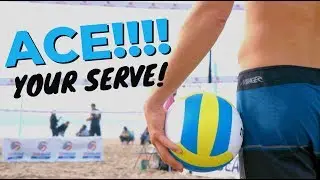 Great Beach Volleyball Serving Exercise for All Levels