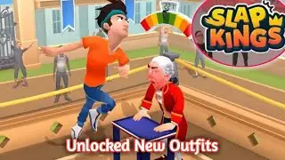 SLAP KINGS  | UNLOCKED NEW OUTFITS | FUNNY GAMEPLAY | ANDROID GAMEPLAY