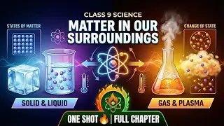 MATTER IN OUR SURROUNDINGS 🔥 | Class 9 Science NCERT | Full Chapter Explained 🎯