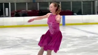 Ice Dance - Silver solo pattern European Waltz