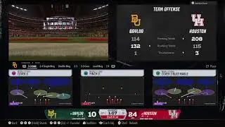 CFB 26 CRL Big XII Championship #11 Baylor vs #8 Houston