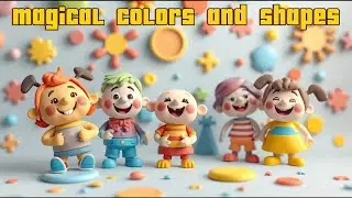 ✨🎨🔷 Magical Colors and Shapes &ndash; Fun Learning Song for Kids | Smily Miley Chily 🌈💛