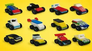LEGO Micro Race Car Mini Vehicles (Tutorial)