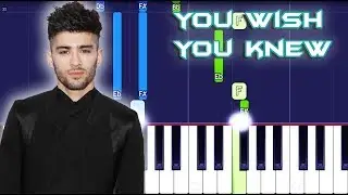 ZAYN - You Wish You Knew Piano Tutorial EASY (Icarus Falls) Piano Cover