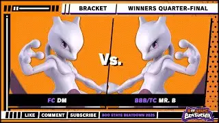 Boo State Beatdown 2025 - Четвертьфинал среди победителей - DM (Мьюту) против Mr. B (Мьюту) - SSBU
