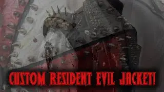 Surviving the Zombie Apocalypse in Style - I Made a Custom Resident Evil Leather Jacket