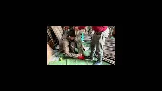 How to walking ss stick !!# steel# working #stick#