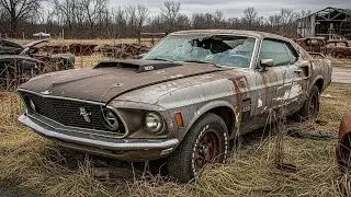 ASMR Car Restoration 1969 Mustang Boss 429 | Ultra Rare NASCAR Monster