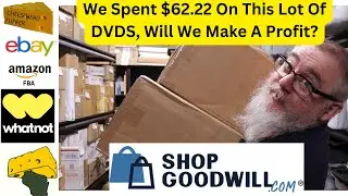 I Purchased A DVD Lot From Goodwill To Sell On Amazon, Will I Make A Profit?