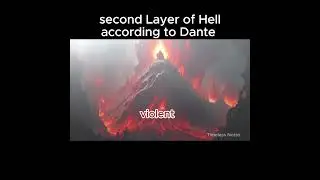 Second Circle of Hell according to Dante (Lust) #shorts #dante #inferno #divinecomedy #books #poem