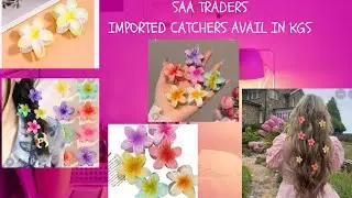 Branded mini catchers avail || KGS || Wholesale Rates || Wholesaler || SAA Traders 03055372790