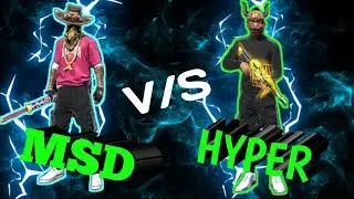 MSD VS HYPER - 1 VS 1 - FREE FIRE custom room match - ||ODIA GAMING||  [Please like And subscribe]
