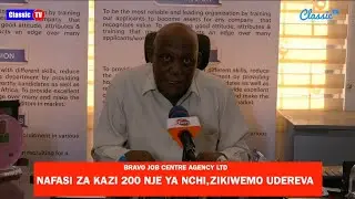 VIJANA CHANGAMKENI,NAFASI ZA KAZI 200,NJE YA NCHI ZIKIWEMO ZA UDEREVA - BRAVO JOB AGENCY.....