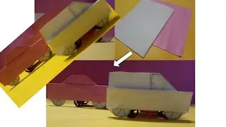 paper car making. How to make easy paper toy car for kids. let's play with toy 🚗 🚗.