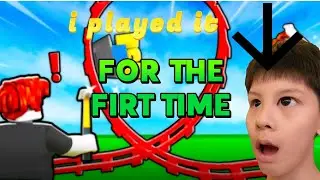 @F45TGAMER tried playing build a roller coaster for the first time