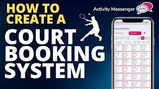 How to create a court booking system 🎾